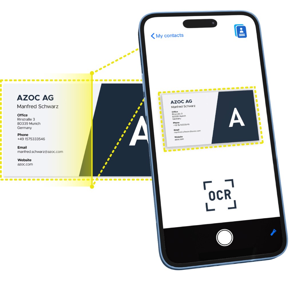 AI - powered Business Card Scanner